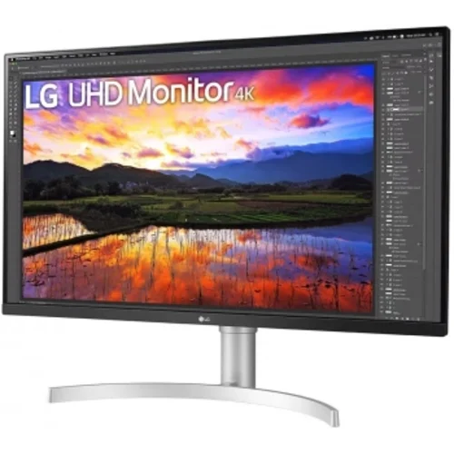 Монитор LG 31.5" 32UN650K-W черный IPS LED 16:9 HDMI M/M матовая HAS 1000:1 350cd 178гр/178гр 3840x2