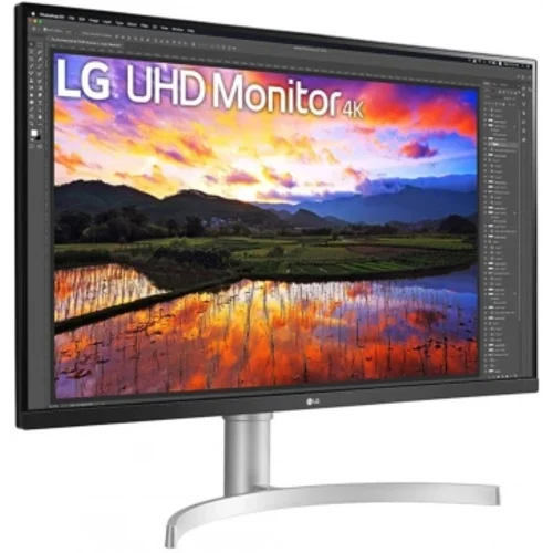 Монитор LG 31.5" 32UN650K-W черный IPS LED 16:9 HDMI M/M матовая HAS 1000:1 350cd 178гр/178гр 3840x2