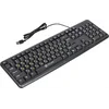 Клавиатура Оклик 130M черный USB (337077)