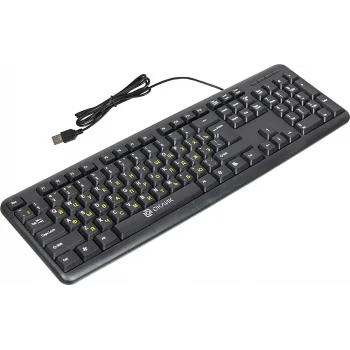 Клавиатура Оклик 130M черный USB (337077)