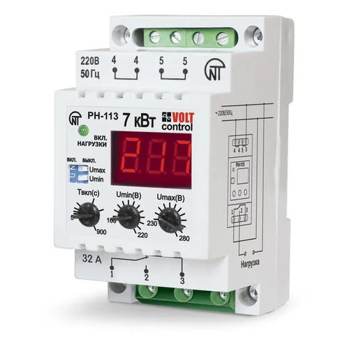 Реле напряжения РН-113 1ф НовАтек-Электро 3425600113