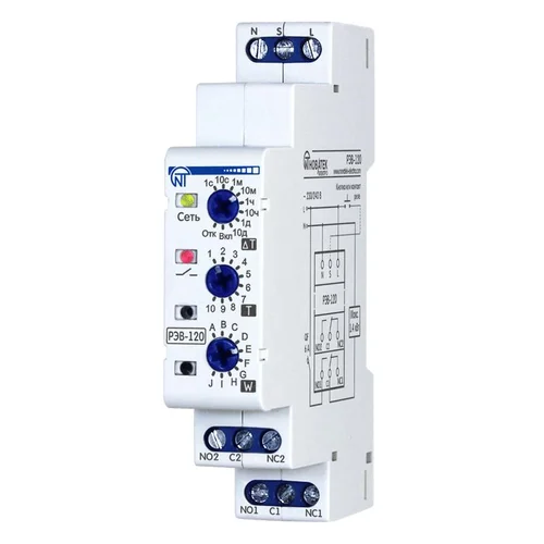 Реле времени РЭВ 120 230/240В НовАтек-Электро 3425601120