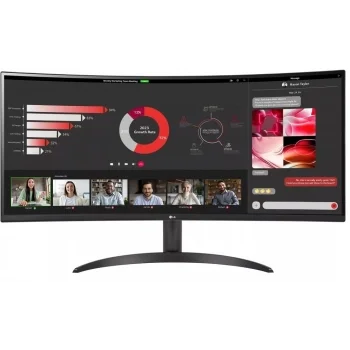 Монитор LG 34" UltraWide 34WR50QK-B черный VA LED 21:9 HDMI матовая 300cd 178гр/178гр 3440x1440 100H