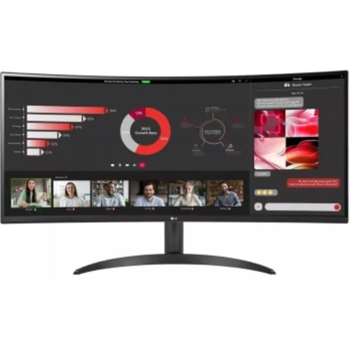 Монитор LG 34" UltraWide 34WR50QK-B черный VA LED 21:9 HDMI матовая 300cd 178гр/178гр 3440x1440 100H