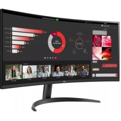 Монитор LG 34" UltraWide 34WR50QK-B черный VA LED 21:9 HDMI матовая 300cd 178гр/178гр 3440x1440 100H