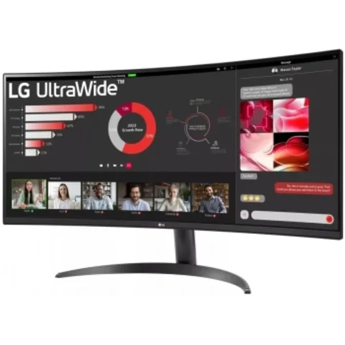 Монитор LG 34" UltraWide 34WR50QK-B черный VA LED 21:9 HDMI матовая 300cd 178гр/178гр 3440x1440 100H