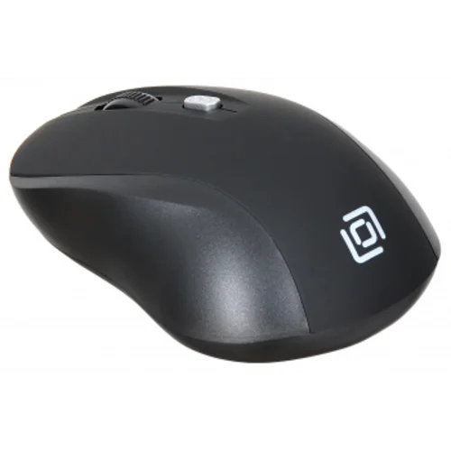 Мышь Оклик 415MW черный оптическая (1600dpi) беспроводная USB для ноутбука (4but)