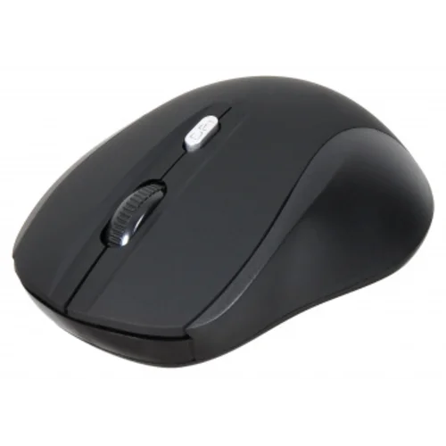Мышь Оклик 415MW черный оптическая (1600dpi) беспроводная USB для ноутбука (4but)