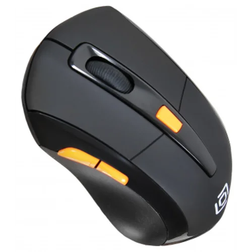 Мышь Оклик 585MW черный оптическая (1600dpi) беспроводная USB для ноутбука (6but)