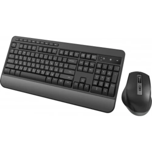 Клавиатура + мышь Оклик S290W клав:черный мышь:черный USB беспроводная Multimedia (351701)