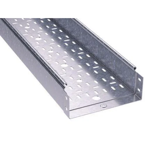 Лоток листовой перфорированный 400х80 L3000 нерж. сталь 1мм DKC 35306INOX