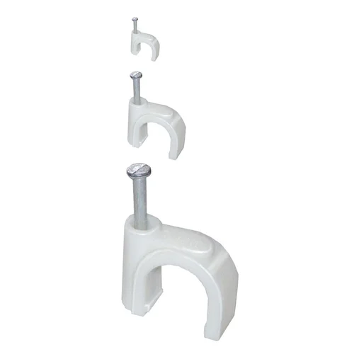 Скоба креп. круглая R4 (уп.100шт) ИЭК USK11-04-100