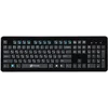 Клавиатура Оклик 870S черный USB беспроводная slim Multimedia