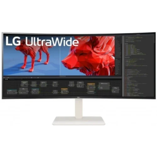 Монитор LG 38" UltraWide 38WR85QC-W белый NANO IPS LED 21:9 HDMI M/M матовая HAS Piv 600cd 178гр/178