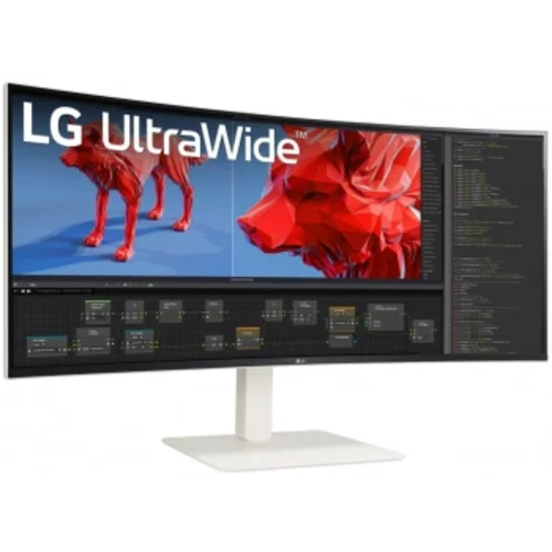 Монитор LG 38" UltraWide 38WR85QC-W белый NANO IPS LED 21:9 HDMI M/M матовая HAS Piv 600cd 178гр/178