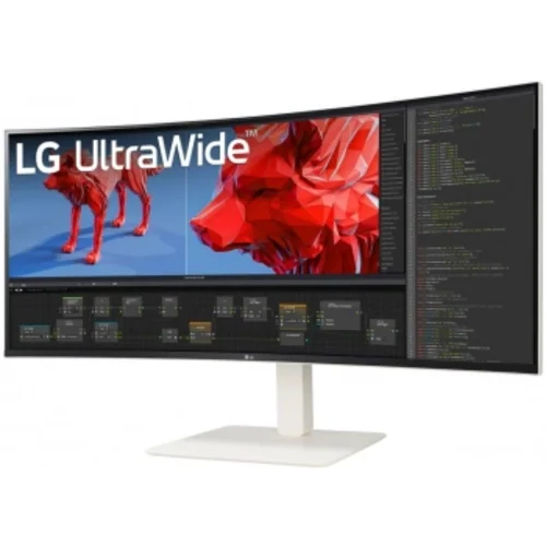 Монитор LG 38" UltraWide 38WR85QC-W белый NANO IPS LED 21:9 HDMI M/M матовая HAS Piv 600cd 178гр/178