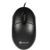 Мышь Оклик 105S черный оптическая (800dpi) USB для ноутбука (3but)