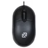 Мышь Оклик 105S черный оптическая (800dpi) USB для ноутбука (3but)