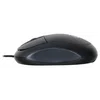 Мышь Оклик 105S черный оптическая (800dpi) USB для ноутбука (3but)