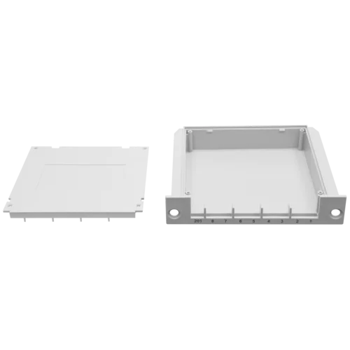 Пластиковая кассета для оптических распределительных коробок 8 портов SC