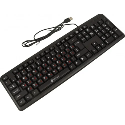 Клавиатура Оклик 90M черный USB
