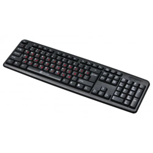 Клавиатура Оклик 90M черный USB