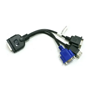 Кабель KVM для HP c-Class блейд систем, 2USB, VGA, COM