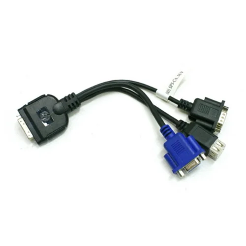 Кабель KVM для HP c-Class блейд систем, 2USB, VGA, COM