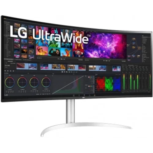 Монитор LG 39.7" 40WP95C-W черный NANO IPS LED 21:9 (Ultrawide) HDMI M/M матовая HAS Piv 300cd 178гр