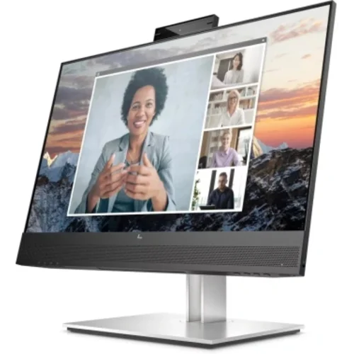 Монитор HP 23.8" E24m G4 Conferencing черный IPS 16:9 HDMI M/M Cam матовая HAS Piv 300cd 178гр/178гр