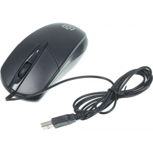 Мышь Оклик 275M черный оптическая (1200dpi) USB (3but)