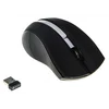 Мышь Оклик 615MW черный/серебристый оптическая (1200dpi) беспроводная USB для ноутбука (3but)