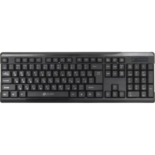 Клавиатура + мышь Оклик 230M клав:черный мышь:черный USB беспроводная (412900)