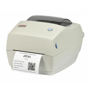 Термопринтер Атол TT41 (41429) 203dpi 102мм/с/USB для печ.накл. серый