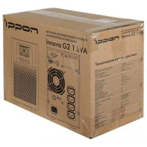 Источник бесперебойного питания Ippon Innova G2 1kVA 900Вт 1000ВА черный