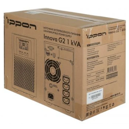 Источник бесперебойного питания Ippon Innova G2 1kVA 900Вт 1000ВА черный