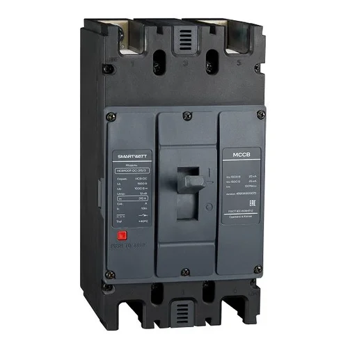 Автоматический выключатель в литом корпусе SMARTWATT PDE HCB400F-DC-315/3, 315 А, 3P, 30 кА