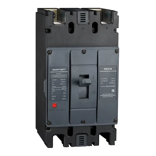 Автоматический выключатель в литом корпусе SMARTWATT PDE HCB250B-DC-160/3, 160 А, 3P, 25 кА