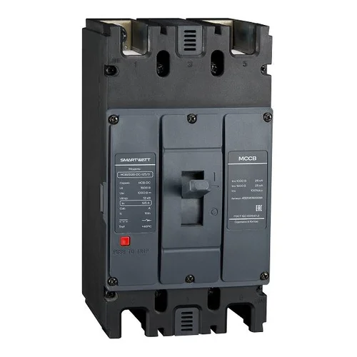 Автоматический выключатель в литом корпусе SMARTWATT PDE HCB250B-DC-125/3, 125 А, 3P, 25 кА
