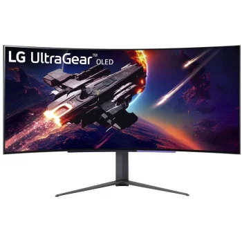 Монитор LG 44.5" UltraGear 45GR95QE-B черный OLED LED 21:9 HDMI матовая HAS Piv 1500000:1 1000cd 178