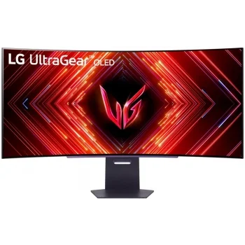 Монитор LG 44.5" UltraGear 45GS95QE-B черный OLED LED 21:9 HDMI M/M матовая HAS Piv 1500000:1 1300cd
