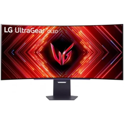 Монитор LG 44.5" UltraGear 45GS95QE-B черный OLED LED 21:9 HDMI M/M матовая HAS Piv 1500000:1 1300cd