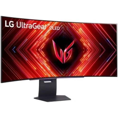 Монитор LG 44.5" UltraGear 45GS95QE-B черный OLED LED 21:9 HDMI M/M матовая HAS Piv 1500000:1 1300cd
