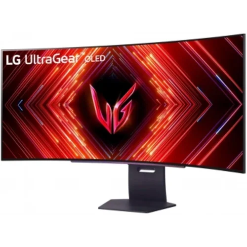 Монитор LG 44.5" UltraGear 45GS95QE-B черный OLED LED 21:9 HDMI M/M матовая HAS Piv 1500000:1 1300cd