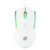 Мышь Оклик 245M белый оптическая (1000dpi) USB (3but)