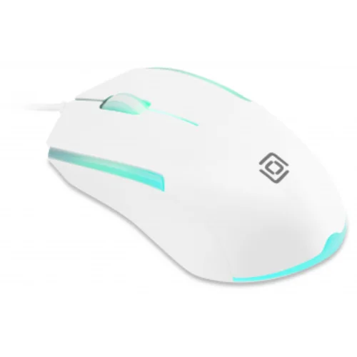 Мышь Оклик 245M белый оптическая (1000dpi) USB (3but)