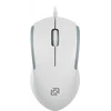 Мышь Оклик 245M белый оптическая (1000dpi) USB (3but)