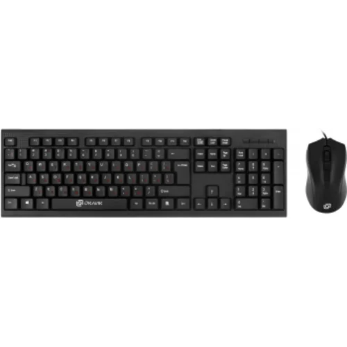 Клавиатура + мышь Оклик 620M клав:черный мышь:черный USB (475652)