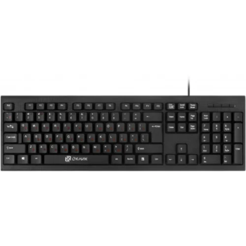 Клавиатура + мышь Оклик 620M клав:черный мышь:черный USB (475652)