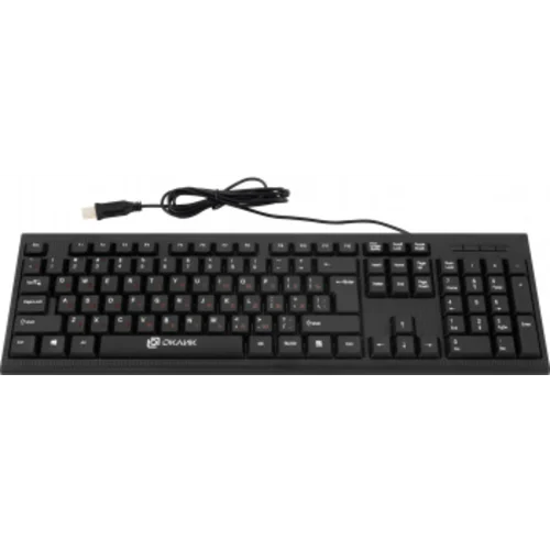 Клавиатура + мышь Оклик 620M клав:черный мышь:черный USB (475652)